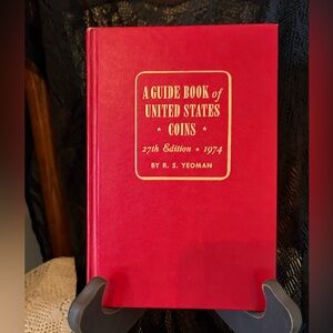 1974 Red Coin Guide Book by R.S. Yeoman